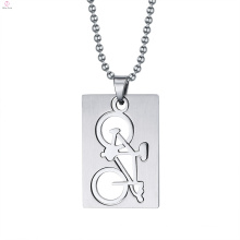 High Quality Men Jewelry Stainless Steel Bicycle Pendant